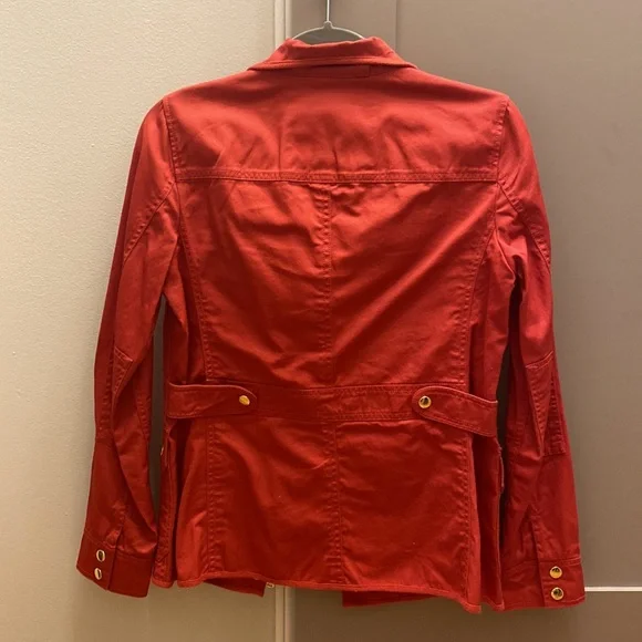 J crew red jacket - Picture 3 of 4